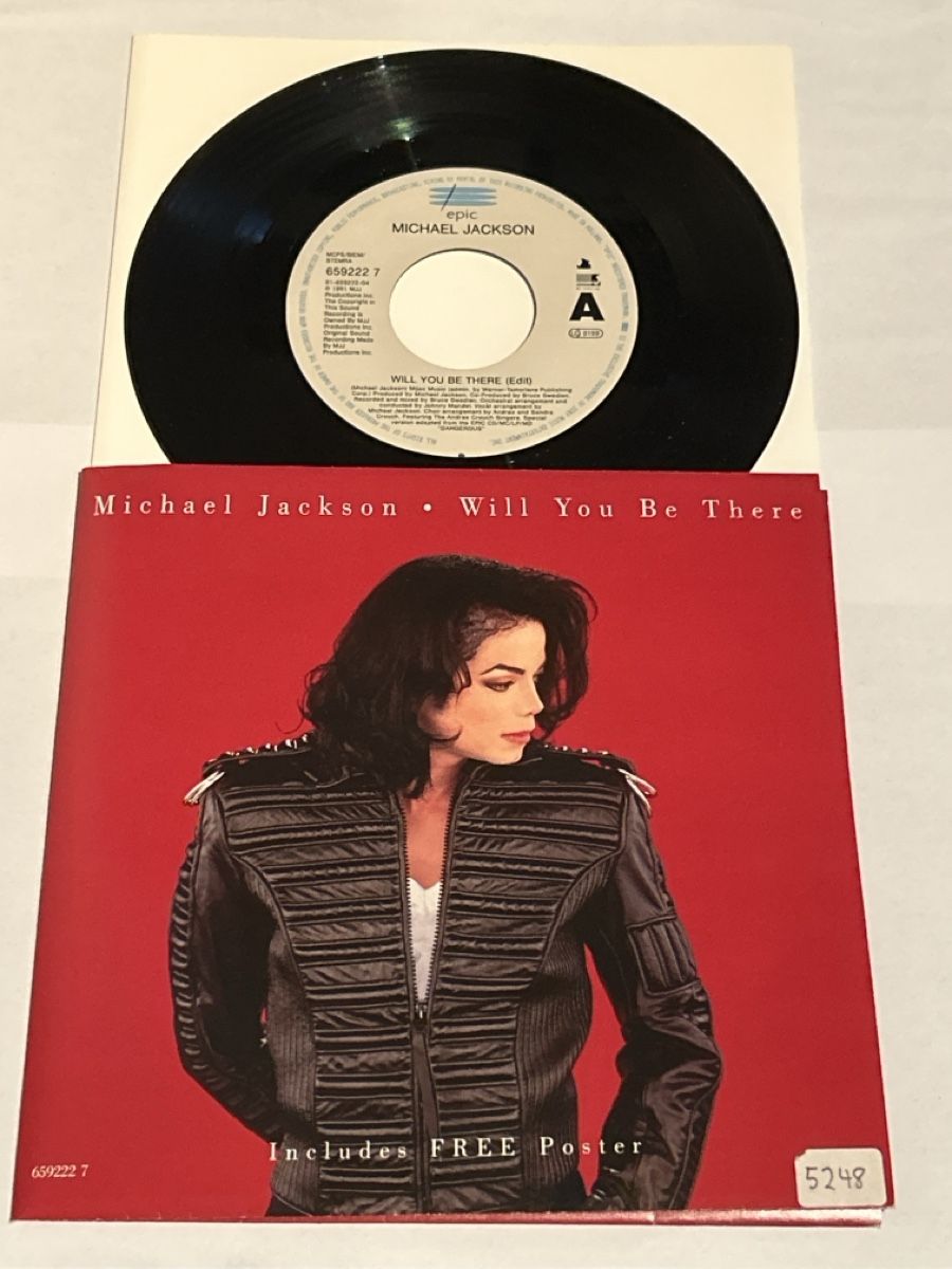 Dischi in vinile: Michael Jackson. 1993. mit Poster. Will you be There – Usato da Faulensee venduto da Mizuno06 3