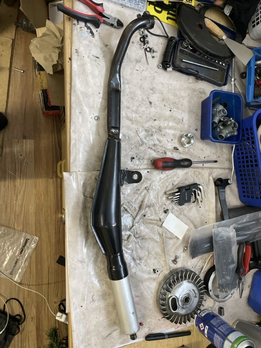 Piaggio Sistemi di scarico: Jamarcol Tuning auspuff Piaggio Ciao  – Usato da Rotkreuz venduto da Chochi 3