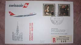 Swissair Zürich - Boston 28.03.1983