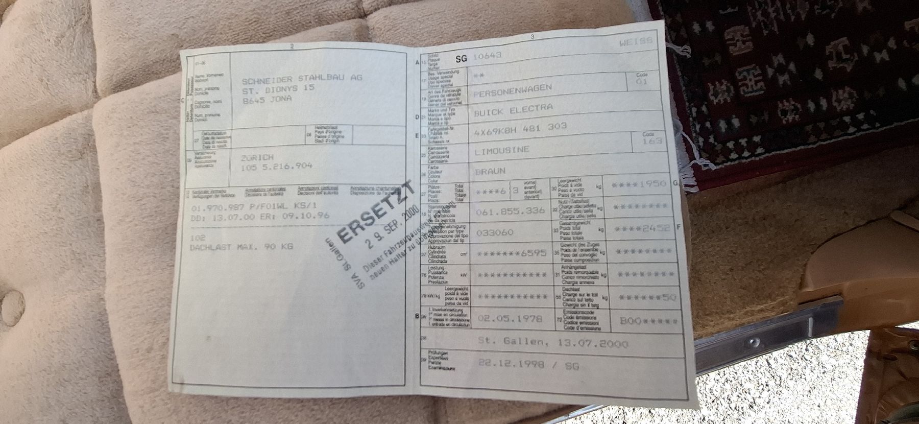 Buick Autos: Buick – Gebraucht aus kaltbrunn von Engel196 9