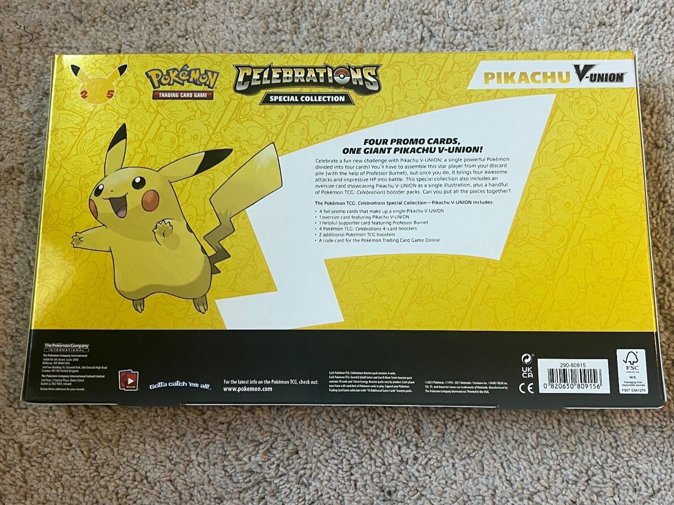 Pokémon Cartes à collectionner: Pokemon celebrations special collection – Neuf avec emballage d'origine à Winkel par RiMa95 1