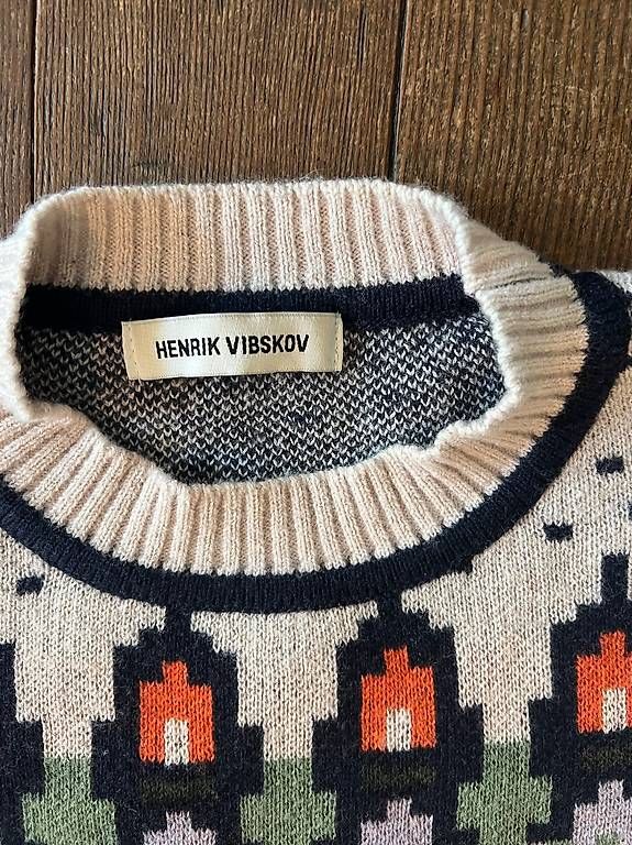 Maglioni & Felpe: Gemusterter Pullover von Henrik Vibskov – Usato da Zürich venduto da cat 3