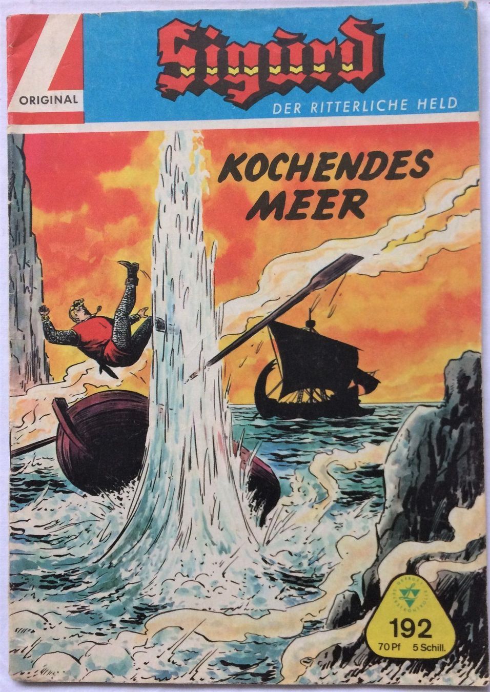 Fumetti: SIGURD - DER RITTERLICHE HELD - Nr.192 – Usato da Schaffhausen venduto da durruti