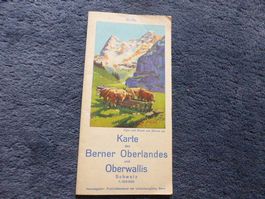 Oberwallis,BE-Oberland,Lötschberg-Bahn,Grächen,1939,Pässe