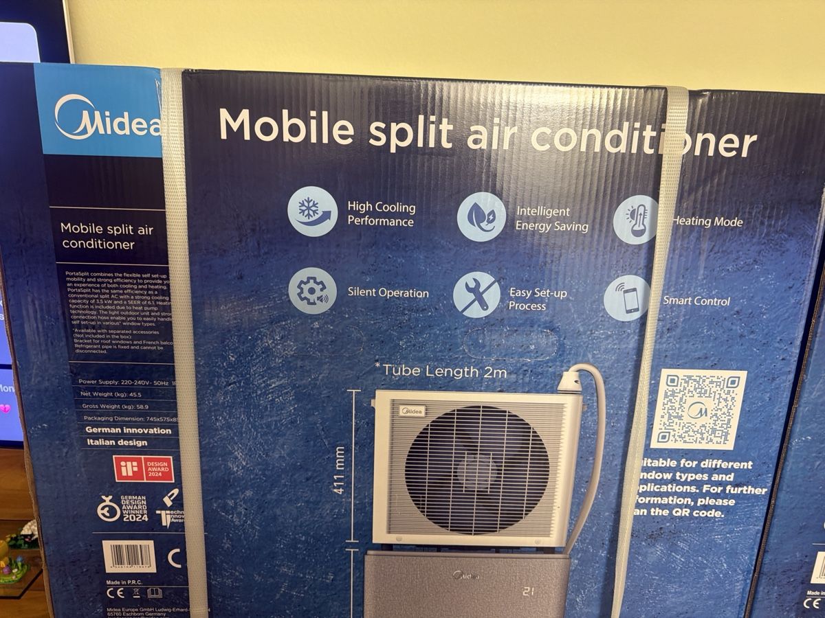 Midea Klimageräte: Midea Mobile Split Klimagerät neu in Originalverpackung – Neu (gemäss Beschreibung) aus Volketswil von eris2015 3