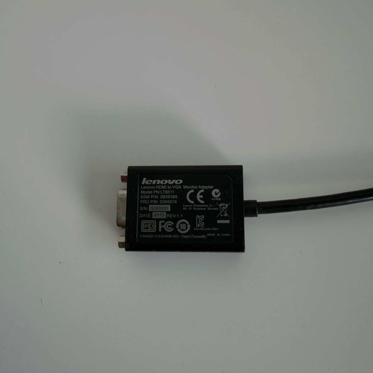 Lenovo Unità & Adattatore: HDMI à VGA adaptateur – Nuovo (secondo la descrizione) da Vevey venduto da diogodasilva_ 3