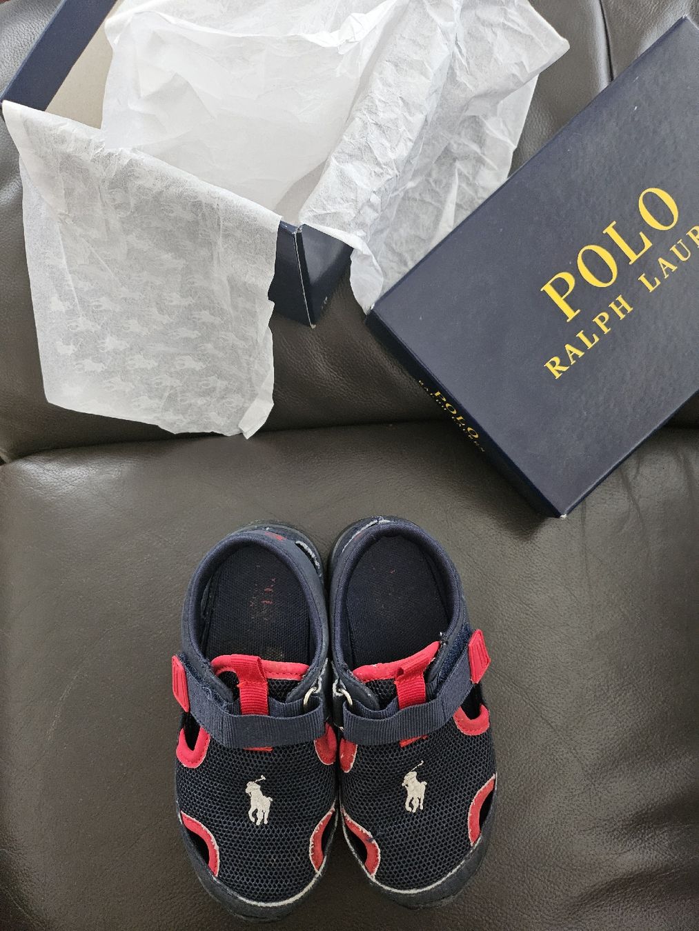 Ralph Lauren Schuhe für Jungen: Polo Ralph Lauren Sandale, Gr. 25 – Gebraucht aus Rapperswil SG von dslemer