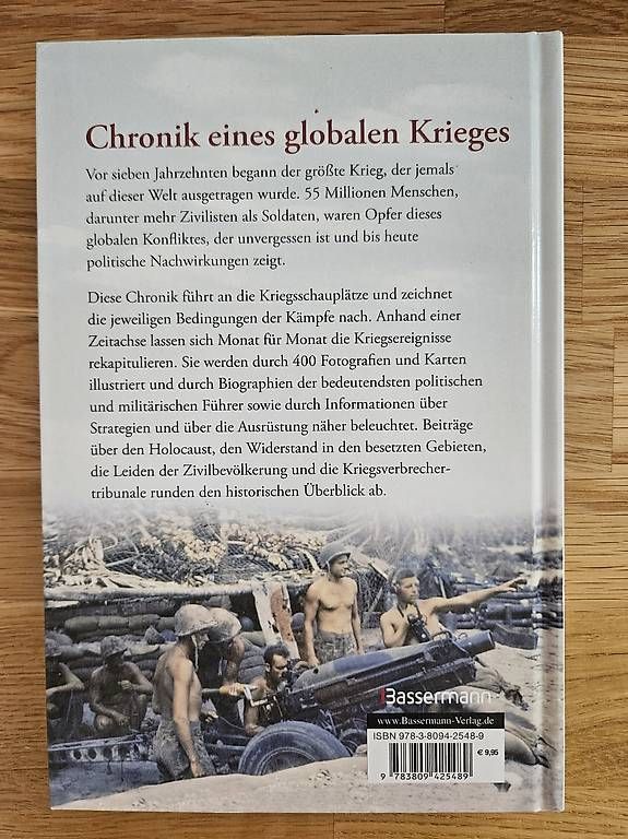 Libri: Der zweite Weltkrieg- A.A. Evans|David Gibbons – Usato da Würenlingen venduto da grizzlyne1 1