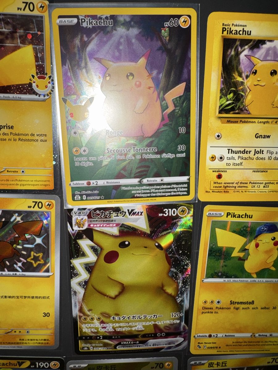 Pokémon Carte collezionabili: Lot XXL pikachu!  – Nuovo (secondo la descrizione) da Chalais venduto da nic_8qx5 6