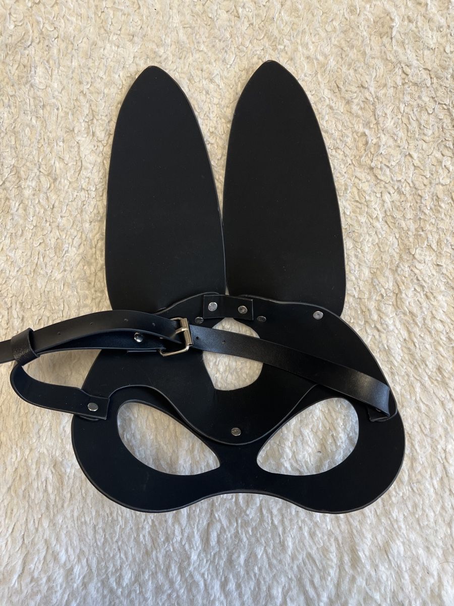 Masken: Masque Lapin similicuir  Noir Neuf – Neu (gemäss Beschreibung) aus Chenens von anasantos90 2