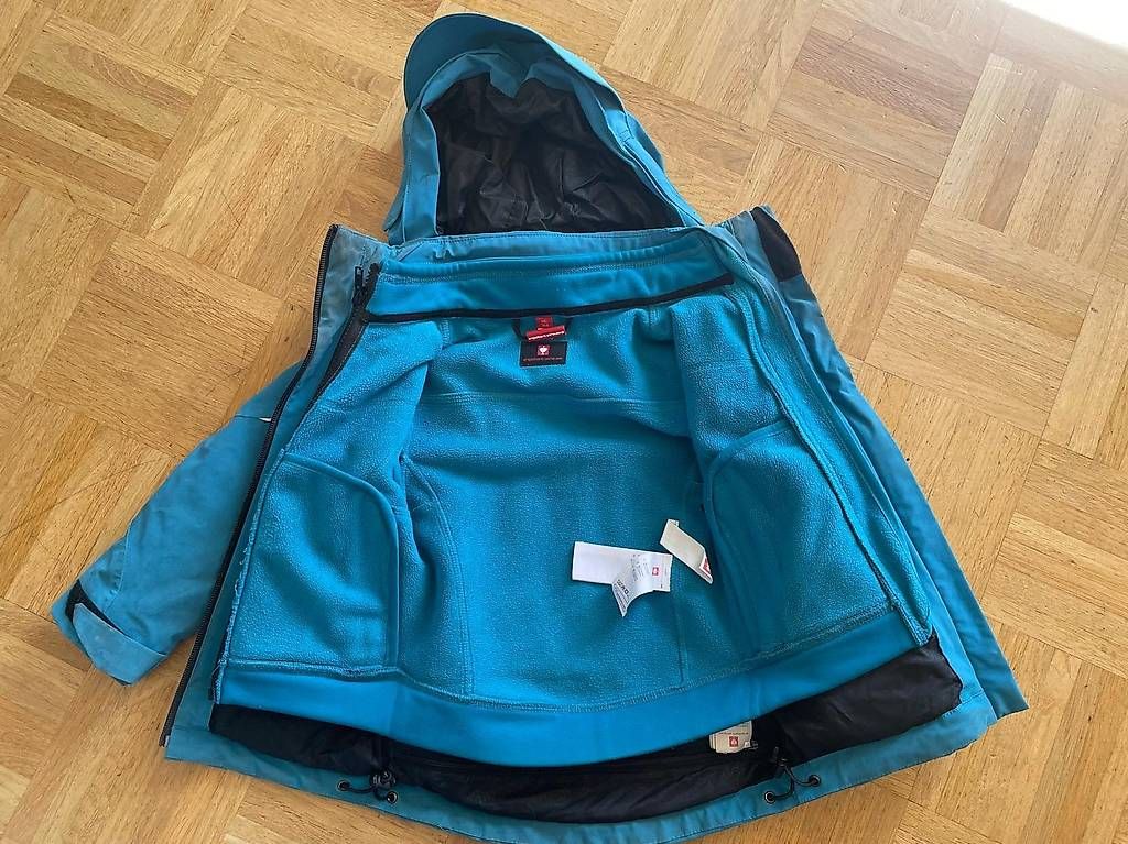 Giacche & Cappotti: Engelbergstrauss Winterjacke Grösse 98/104 blau – Usato da nidau venduto da sanyu80 2