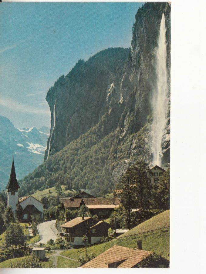 Cartoline postali: Lauterbrunnen 1976 – Usato da Bürglen TG venduto da StampGraf