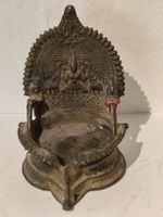 Antike Indische Öllampe Bronze 