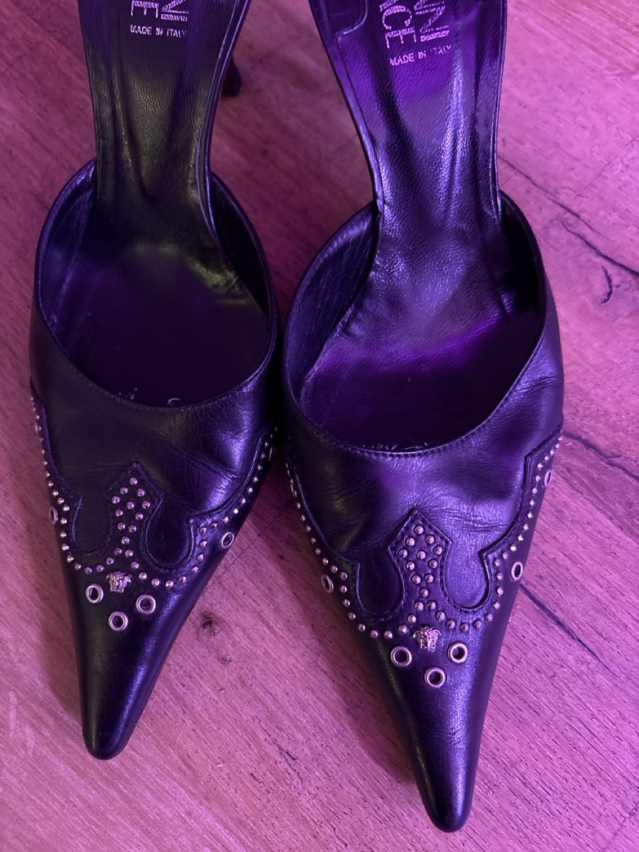 Versace Damenschuhe: Gianni Versace Mules Pumps Y2K – Gebraucht aus Bern von LoveVintageY2K 2