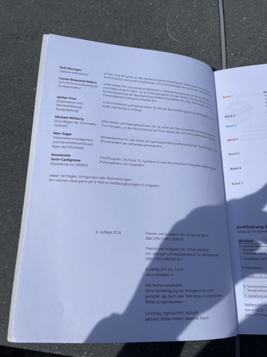 Libri: IKA 4 - Präsentation – Usato da Sempach venduto da Nimsaj5 2