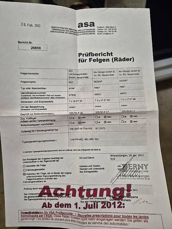 Pneus & Kompletträder: AEZ Felgen mit Winterräder – Gebraucht aus Glattpark(Opfikon) von tose32 4