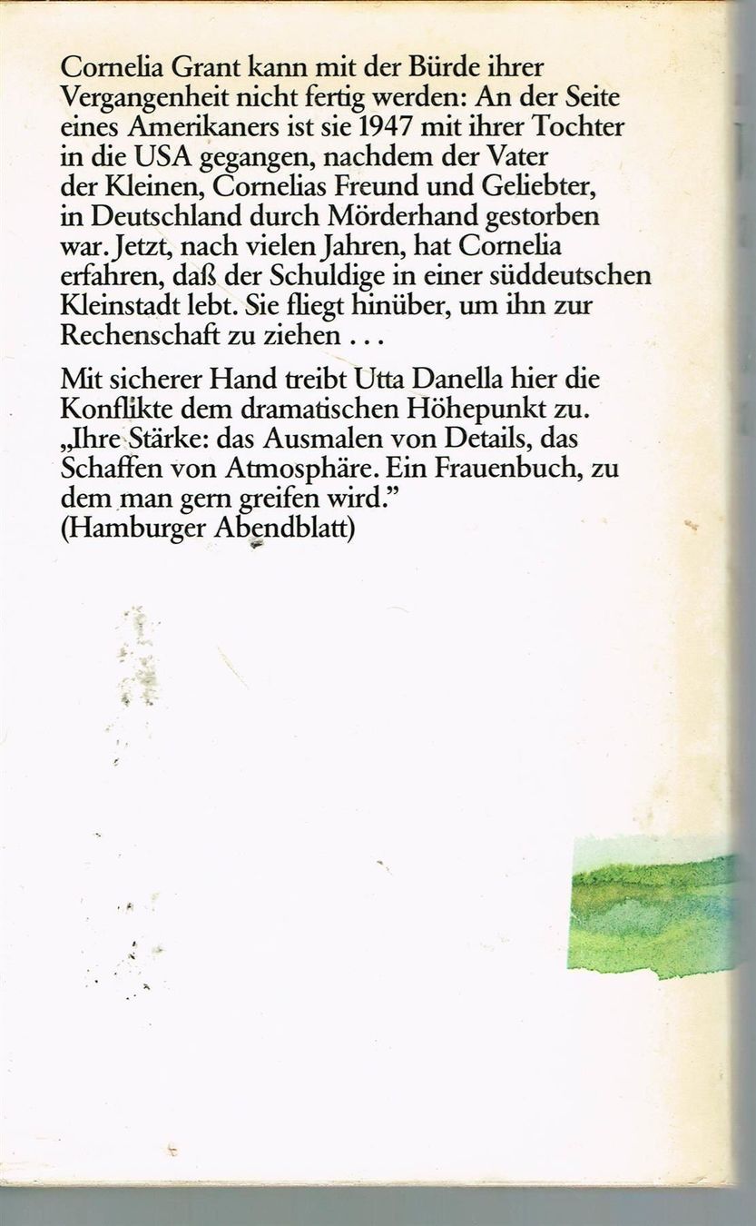 Libri: Utta Danella - Vergiss wenn Du leben willst – Usato da Nunningen venduto da mercury-for-books 1