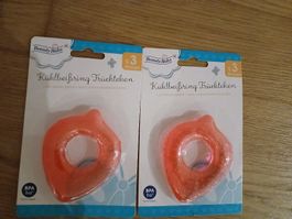 2 Beauty Baby Kühlbeissringe Früchtchen ab 3 Monaten NEU