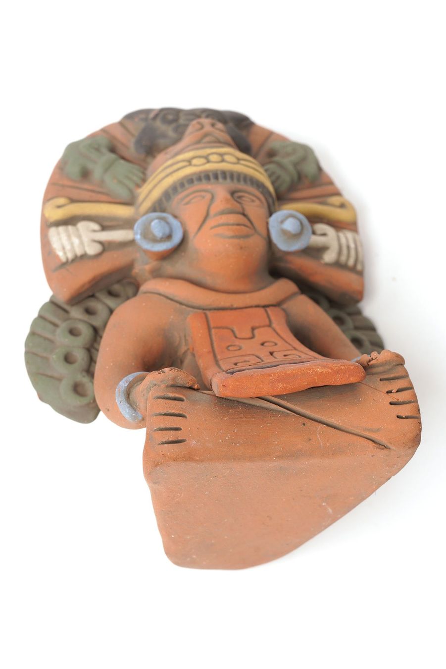 Figuren: Keramikfigur Maya Gottheit aus Mexiko – Gebraucht aus Buochs von chicco64 5