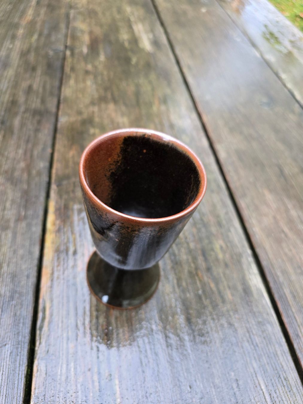 Tazze: Keramik: Becher braun-handgemacht – Usato da Romanshorn venduto da Rachacha 1