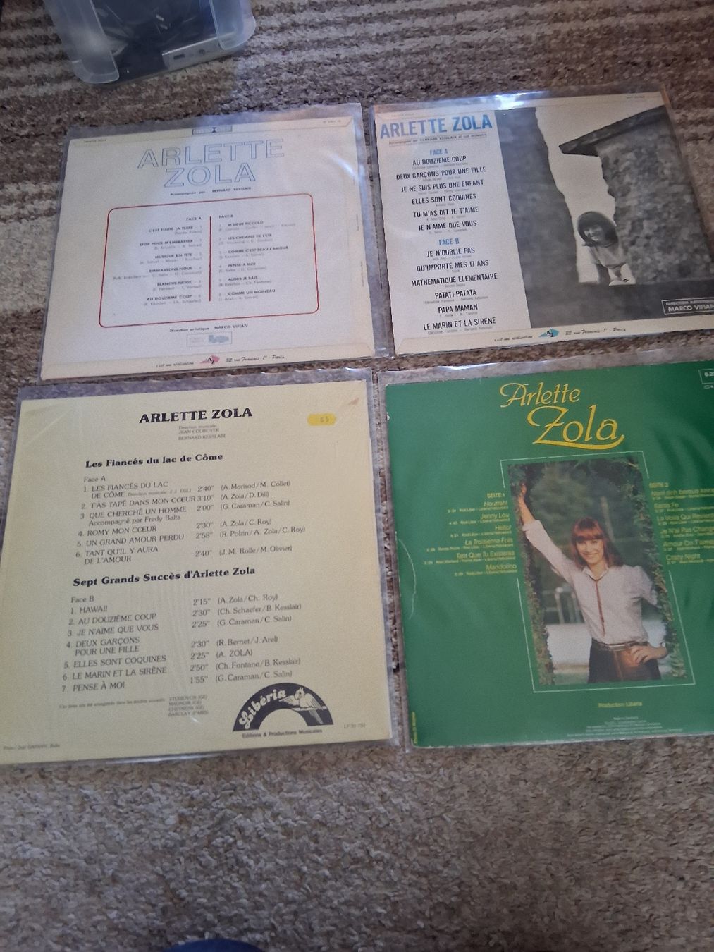 Schallplatten: Arlette Zola 4 LP – Gebraucht aus Aigle von Marcagapit 1