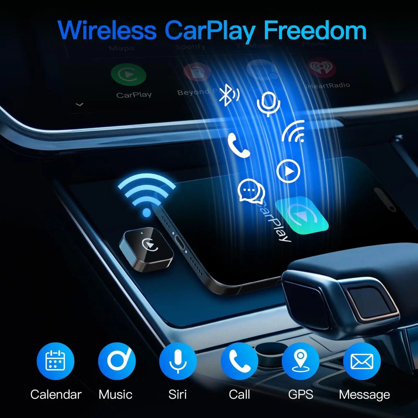 Sonstiges: CarPlay Android Auto Adapter kabellos wireless USB Dongle – Neu und originalverpackt aus Genève von Anna-38 2