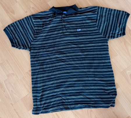 T-Shirt - SCHALKE 04 - Poloshirt blau weiss Gr. 4XL / XXXXL