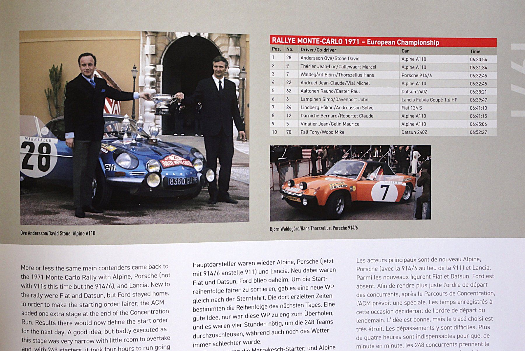 Livres: Rallye Monte Carlo 1911 - 2021 – D'occasion à Solduno par albimicio 2