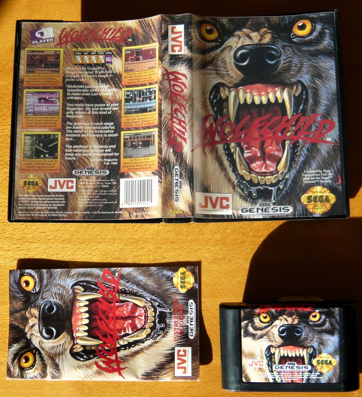 Sega Spiele: Mega Drive : Wolfschild – Gebraucht aus Onex von Jaguar1986 1