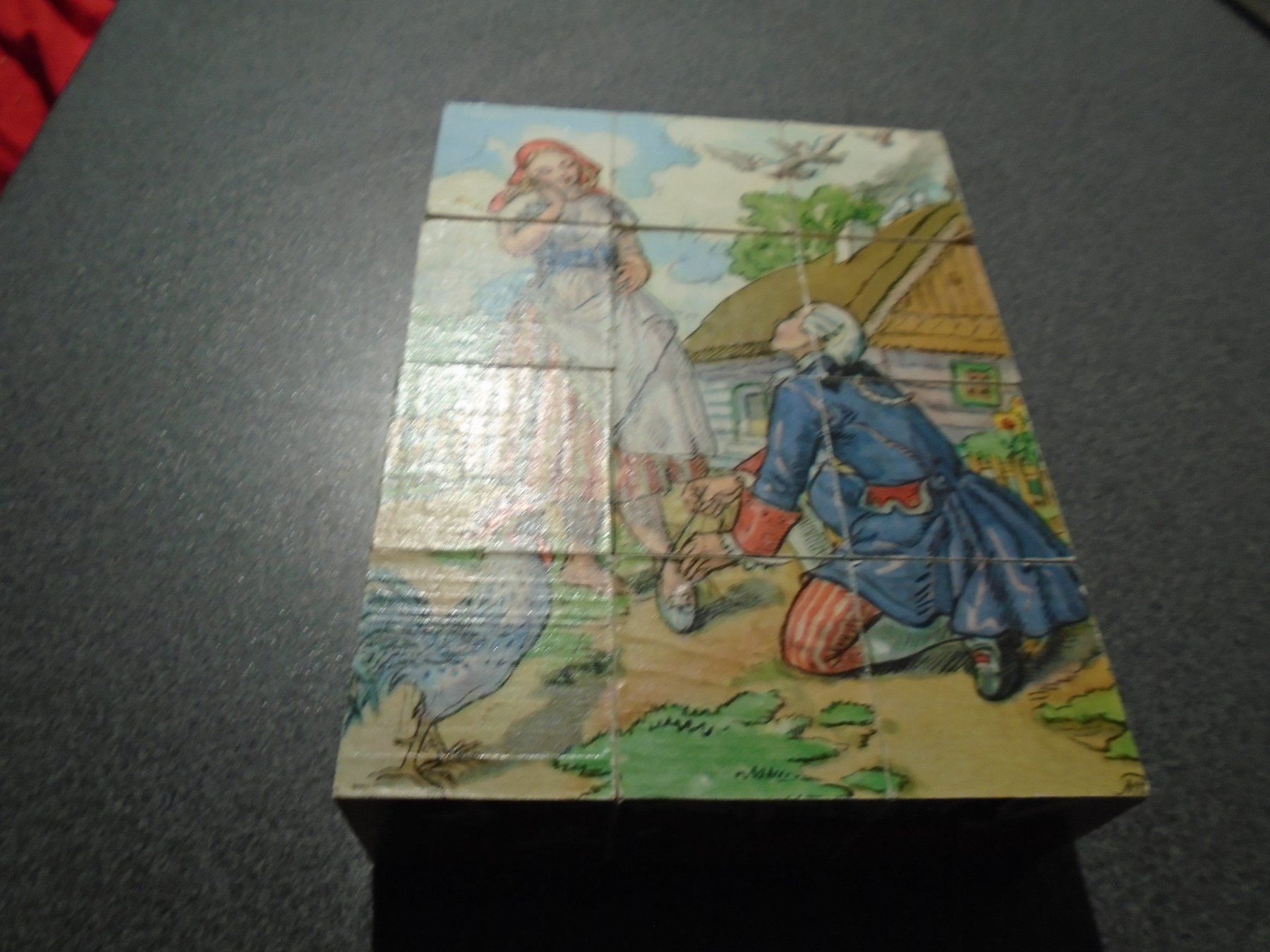 Puzzle: Puzzle Würfel Aschenputtel, alt – Usato da Zürich venduto da abraxas1291 2