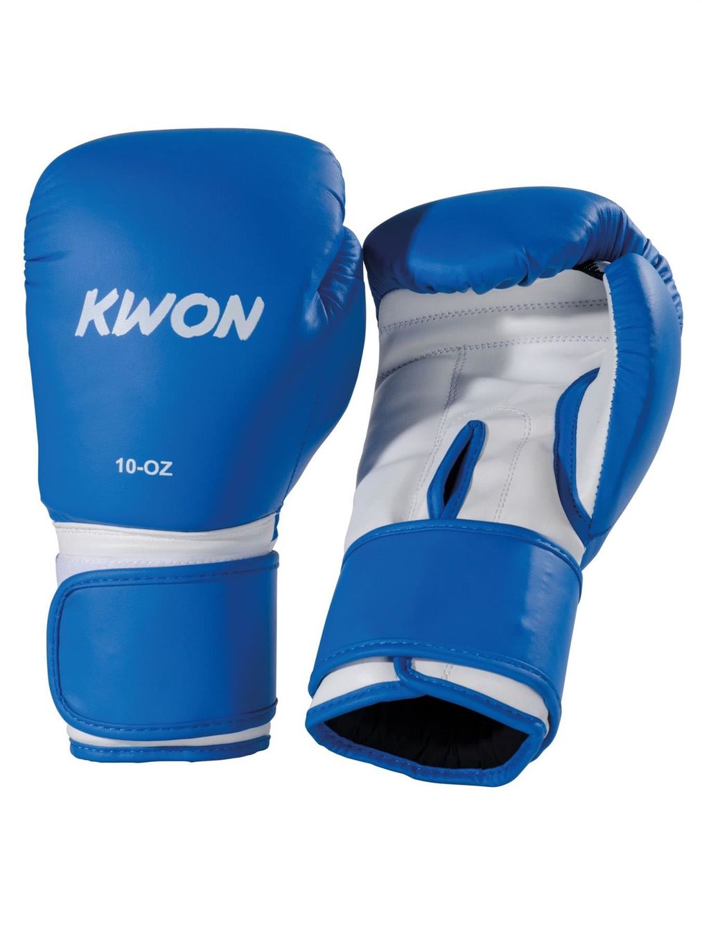 Guanti & manicotti: Fitness-Boxhandschuh Weiss/Blau – Nuovo e nell'imballaggio originale da Schliern b. Köniz venduto da TITANSport