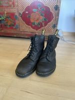 Dr. Martens Stiefel schwarz Leder gebrauchter Zustand