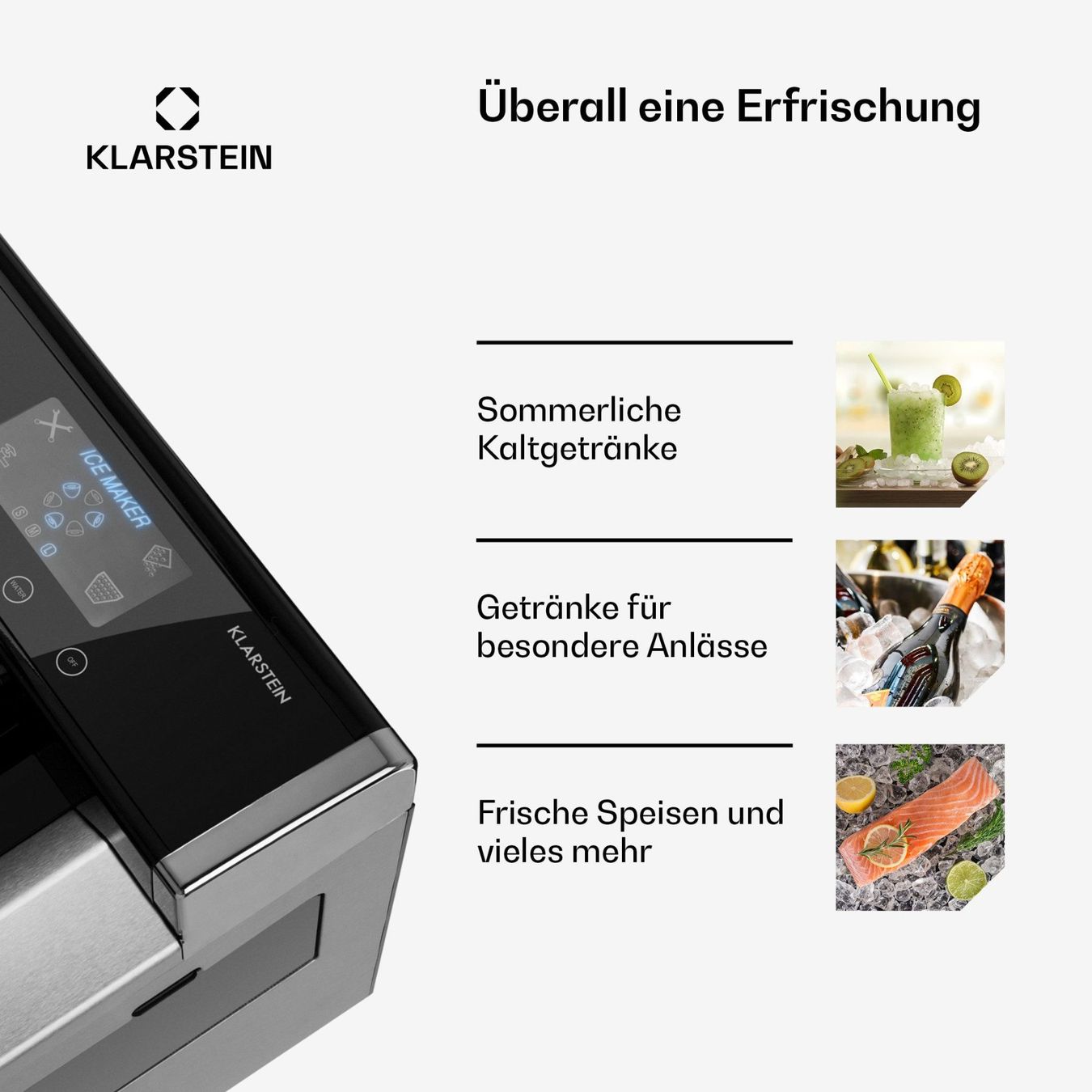 Elettrodomestici da cucina: Eiswürfelmaschiene 15KG eis pro Tag – Usato da Uster venduto da Sasisa 2