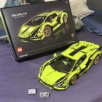 Lego Technic Lamborghini Sian FKP 37 vert assemblé