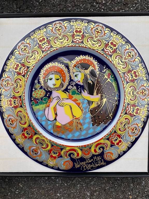Teller: Bjorn Winblad assiettes Noel collection – Gebraucht aus Bouveret von mar_68vh 3