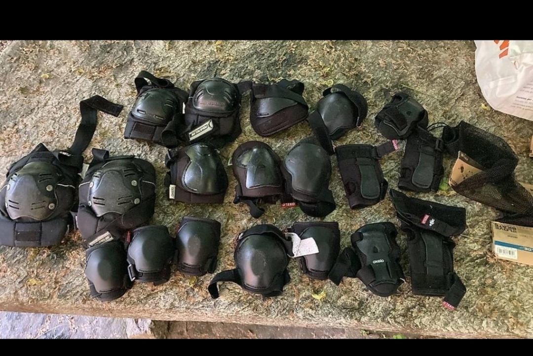 Oxelo Protezioni & Imbottiture: Protezioni complete per rollerblade/skateboard – Usato da Losone venduto da mar_n5ds