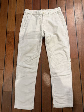 Pantalon chino Boggi Milano beige taille 46 coton