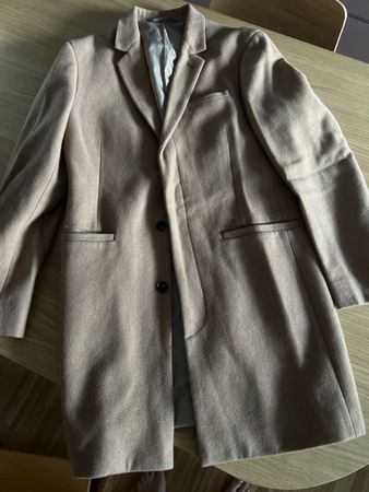KIOMI Wollmantel Beige Grösse 48