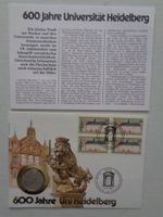 Münzbrief - 600 Jahre Uni. Heidelberg