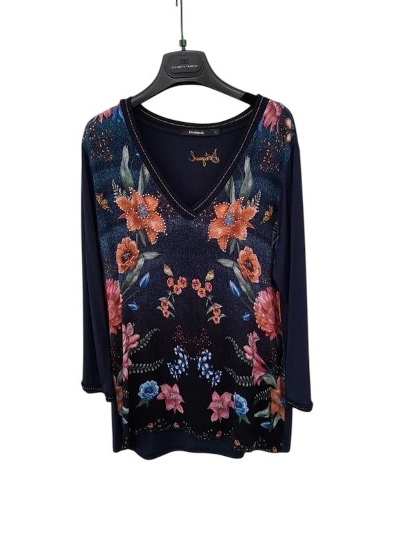 Desigual T-shirt: Desigual Langarmshirt Grösse S – Usato da Lopagno venduto da CLep 1