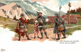 10 Karten der Wilhelm Tell Aufführung
