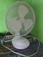 Tischventilator Weiss 3 Stufen guter Zustand