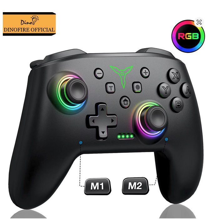 Controller: Bluetooth Controller RGB neu, kompatibel mit PC, Switch, etc – Nuovo e nell'imballaggio originale da Baden venduto da vongillus
