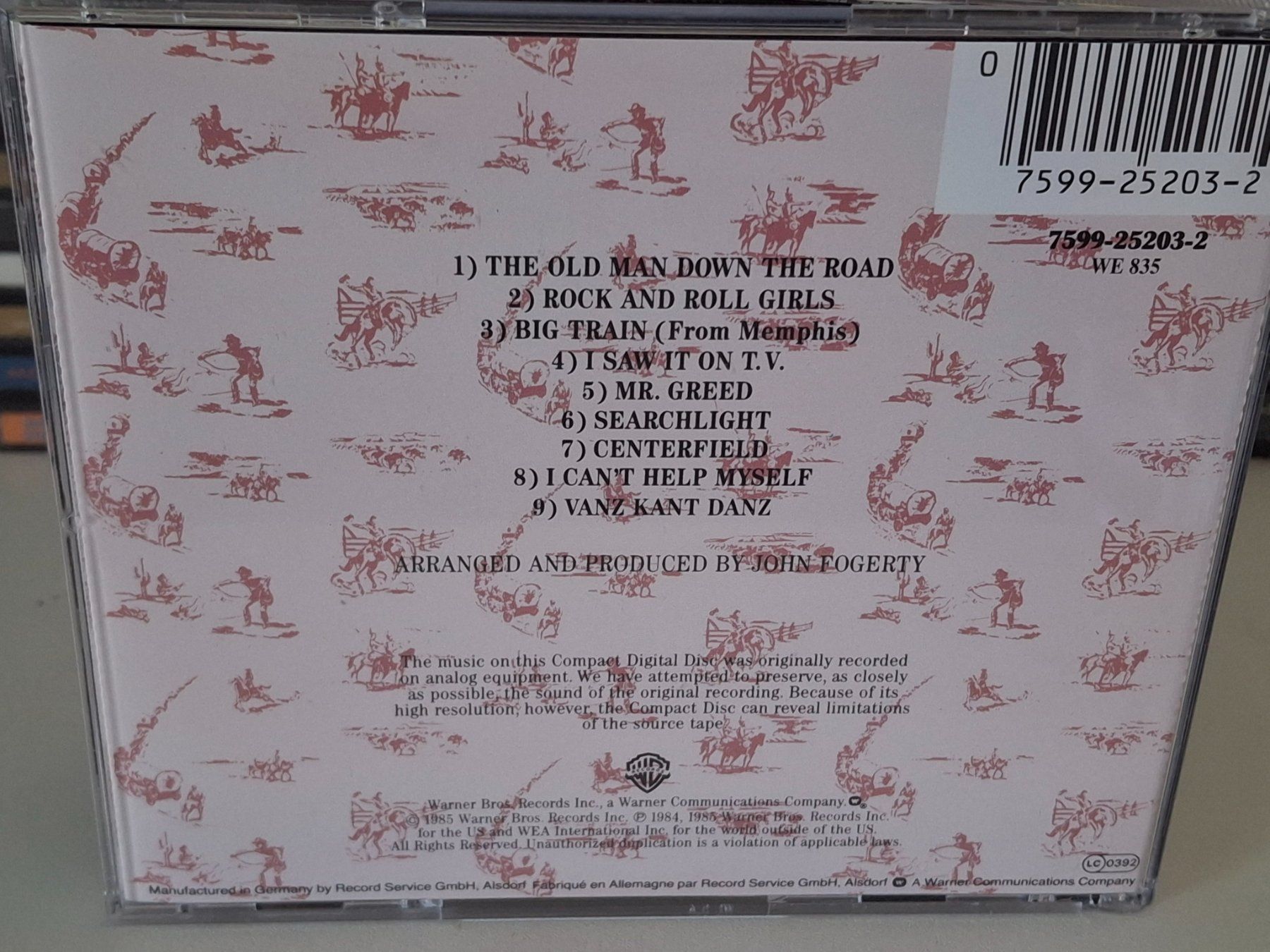 CDs: CD John Fogerty - Centerfield – Gebraucht aus Aarberg von Jackup1 1