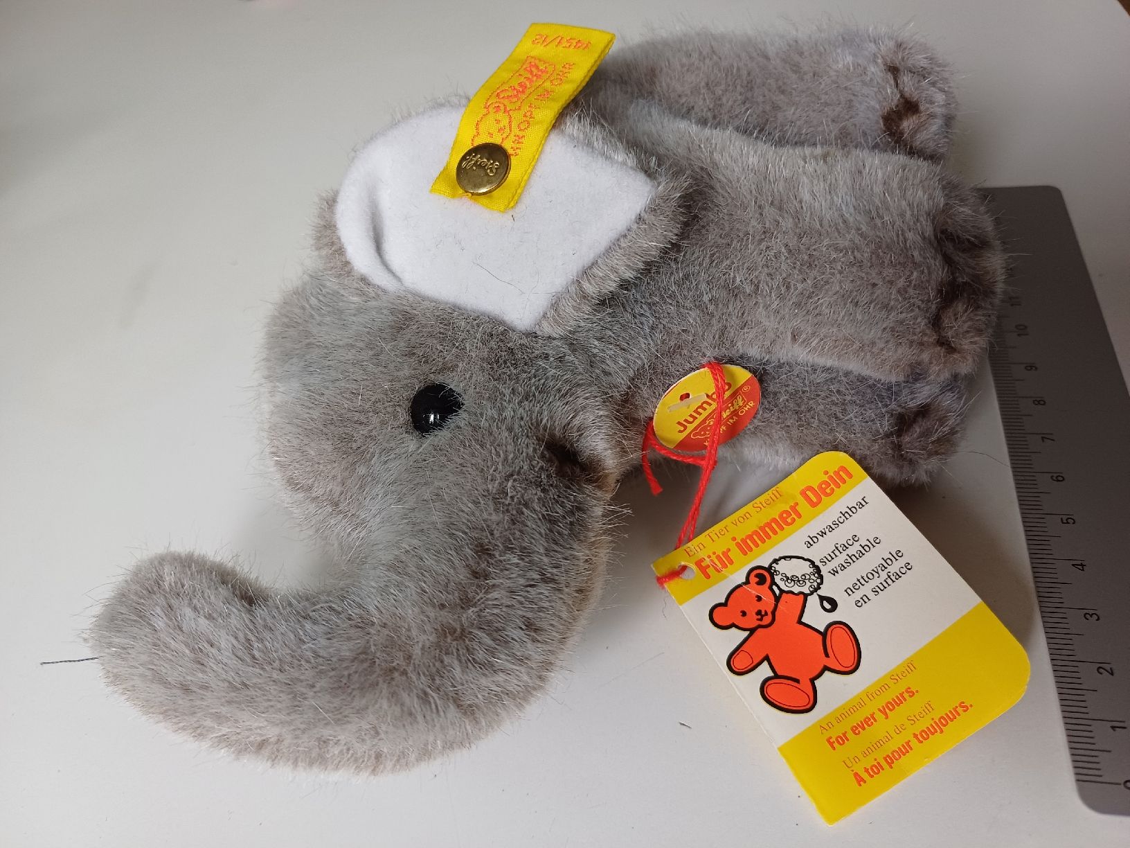 Steiff Giocattoli: Steiff Knopf im Ohr, Jumbo, Elefant – Usato da Zürich venduto da Avocadokern 2
