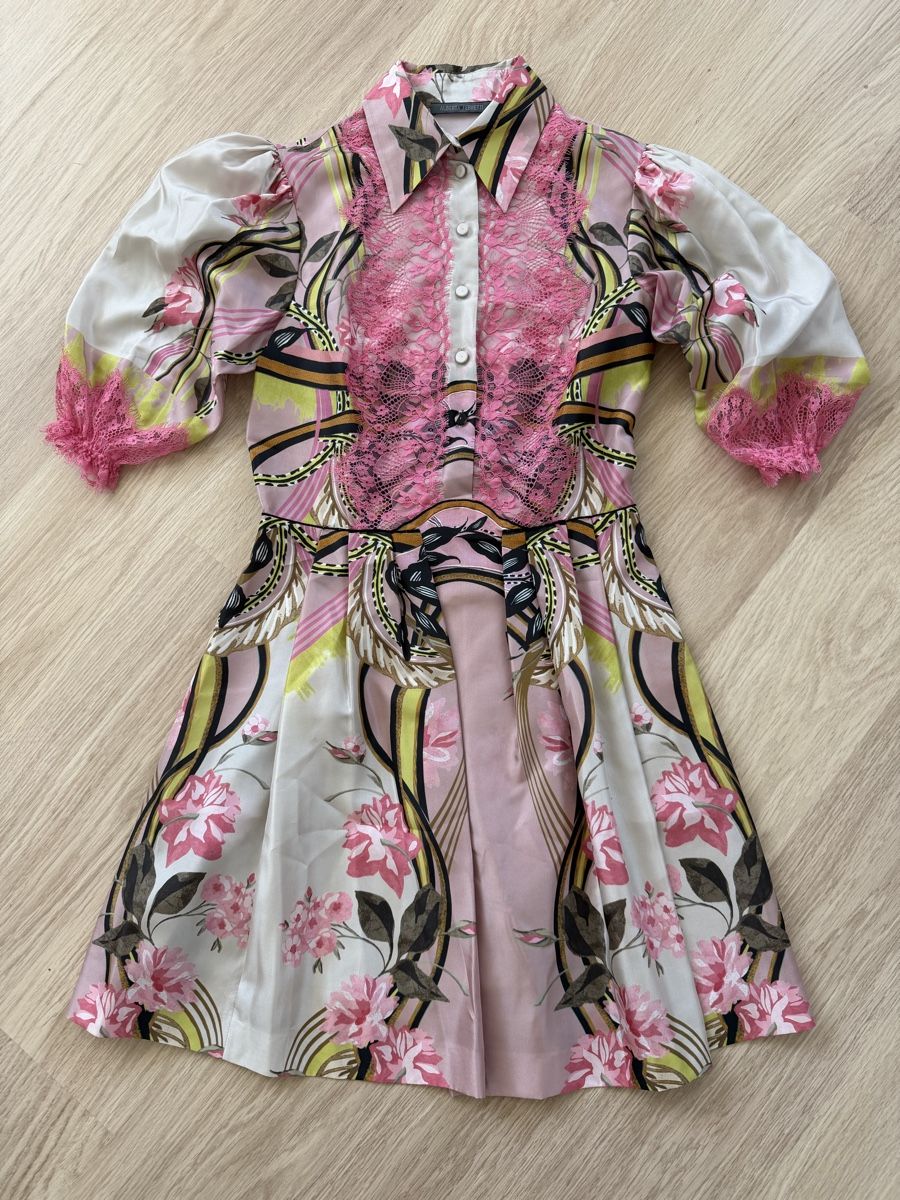 Vestiti: Alberta Ferretti Kleid Seide Grösse M – Nuovo (secondo la descrizione) da Killwangen venduto da was.sharp