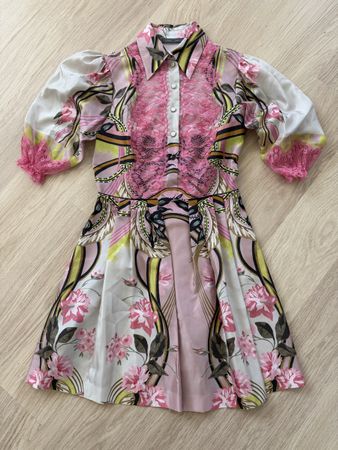 Alberta Ferretti Kleid Seide Grösse M