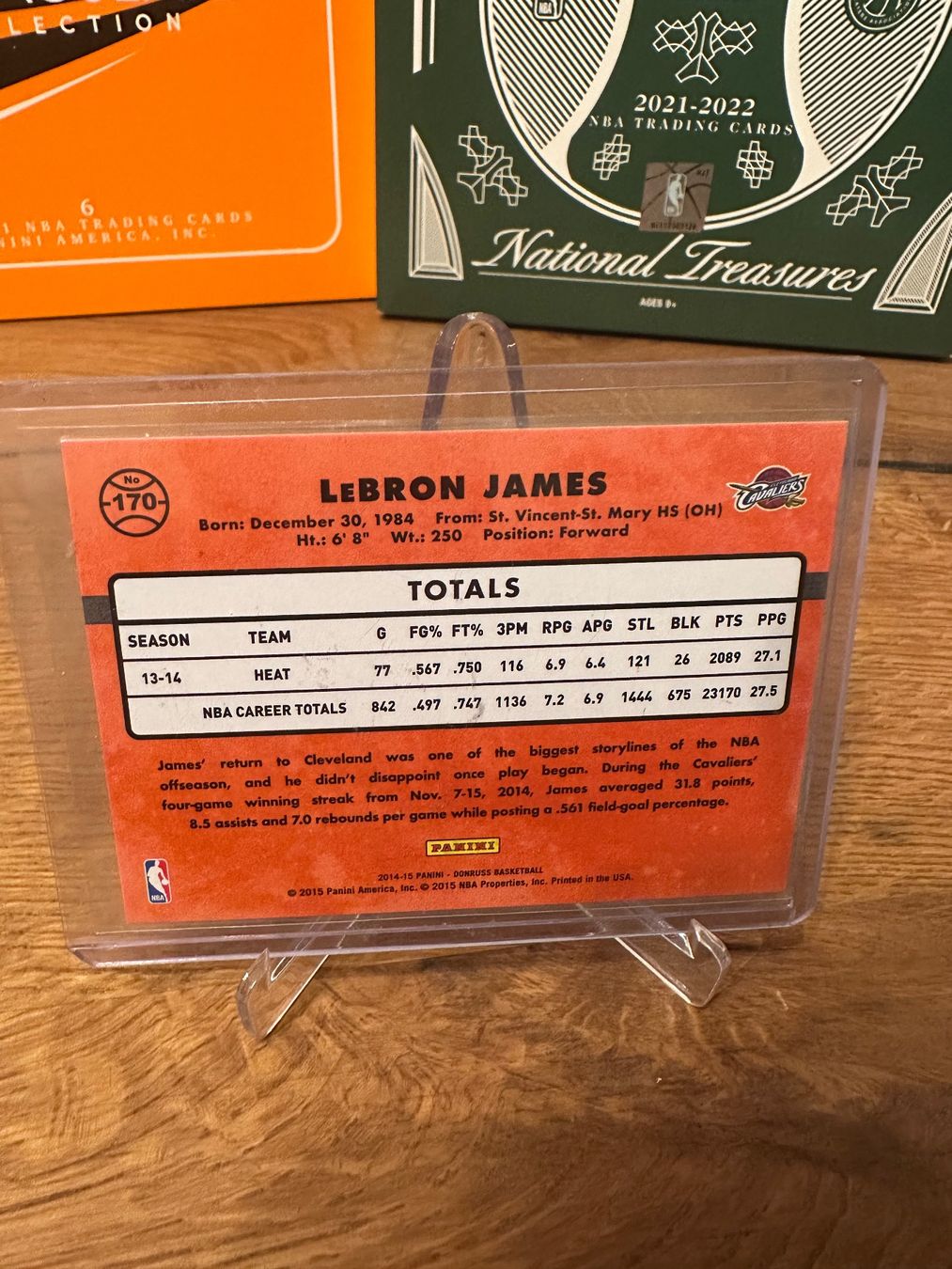 Nba Carte collezionabili: LeBron James Donruss /275 – Usato da Vullierens venduto da Gaara04 1