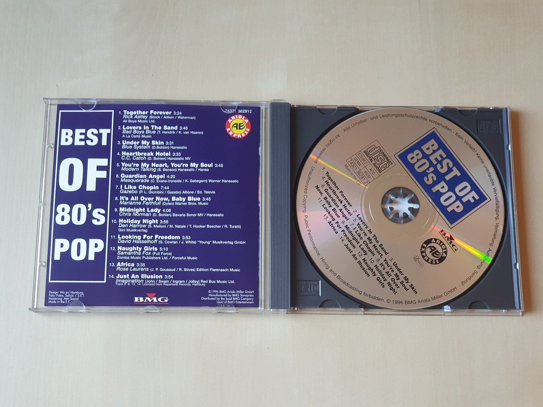 CDs: Best of 80s Pop – Gebraucht aus Stansstad von collectorsshop 2
