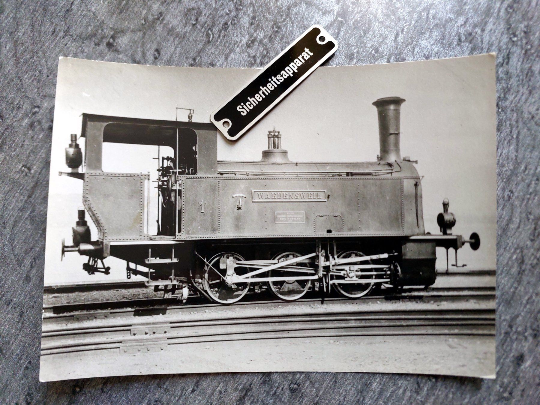 Cartoline postali: WE Dampflok E 3/3 Nr. 1 "Waedensweil" - Wädenswil-Einsiedeln – Usato da Schönenwerd venduto da Steidi